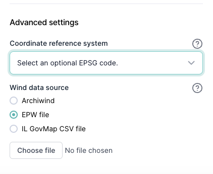 Advanced Settings
